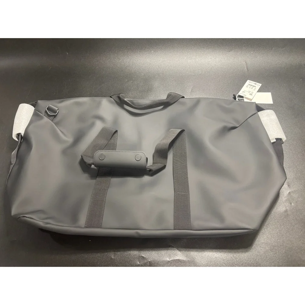 RAINS NEW Hilo Weekend Bag W3 Black‎ Waterproof Duffle Travel Carry-On